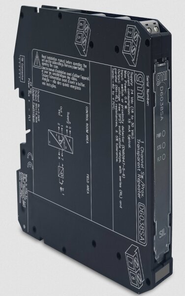 GM International D6038SA SIL3 Line-Fault Transp. Switch/Prox. Repeater