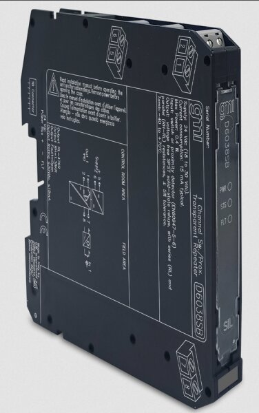 GM International D6038SB SIL3 Line-Fault Transp. Switch/Prox. Repeater