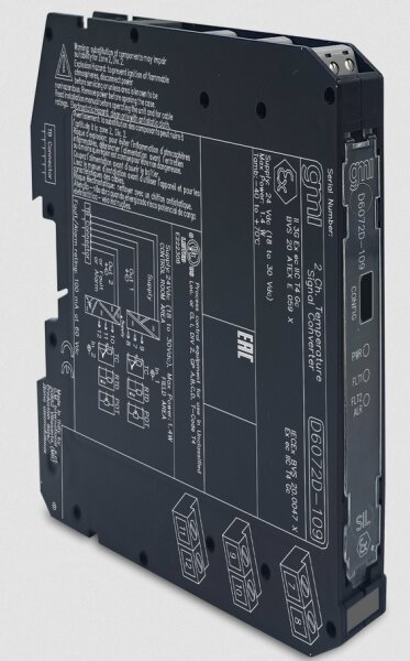 GM International D6072D-109 SIL2 Sink-Out Temperature Converter for Term. Board