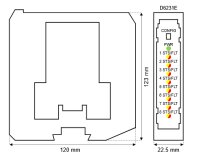 GM International D6231E SIL2 Switch/Proximity O.C.-Out Repeater