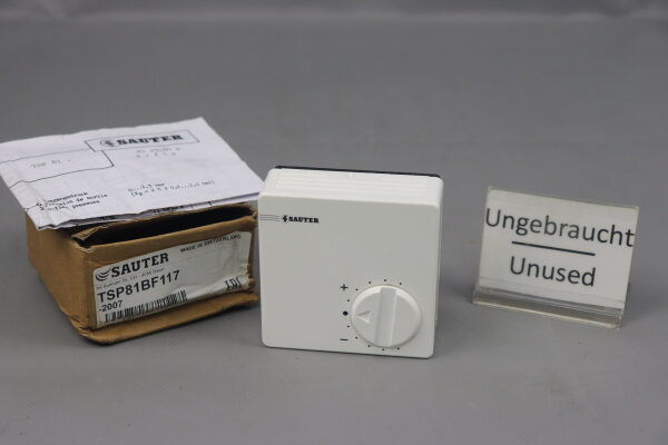 Sauter TSP81BF117 -2007 Raumtemperaturregler 17...27&deg;C Unused OVP