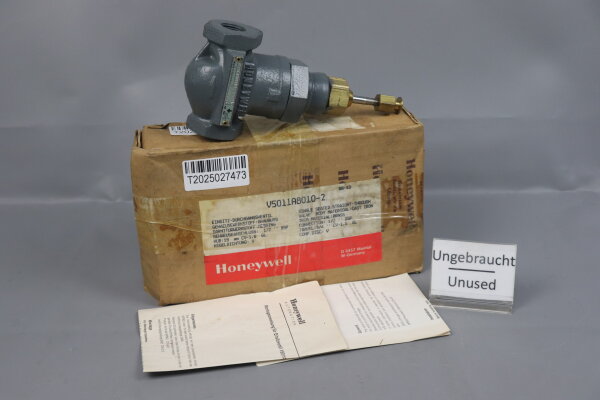 Honeywell V5011A8010-2 Straight-through valve 8843 CV1.6 Unused OVP