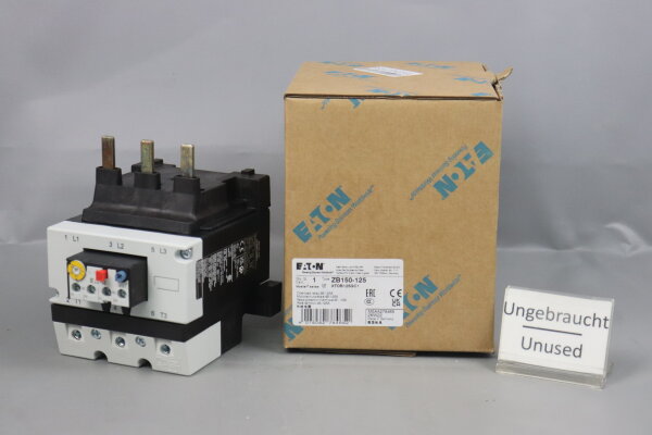 Eaton ZB150-125 278465 Motorschutzrelais 95-125A XTOB125GC1 Unused OVP