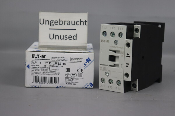 EATON DILM32-10 277260 Leistungssch&uuml;tz 15KW 50/60Hz XTCE032C10F Unused OVP