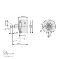 HEIDENHAIN 538723-55 Inkremental Drehgeber ROD 320.020-1250 538 723-55 Unused OVP