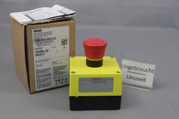 Siemens 3SU1801-0NA00-2AA2 Geh&auml;use f&uuml;r Befehlsger&auml;te E01 Unused OVP