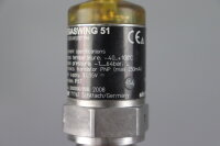VEGA VEGASWING 51 SG51.XXSGBTPM Fl&uuml;ssigkeitsgrenzschalter 1-64bar G3/4A Used