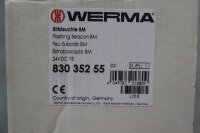 Werma 830.352.55 Blitzleuchte BM 24VDC YE E01 5-8W Unused OVP