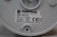 Werma 830.352.55 Blitzleuchte BM 24VDC YE E01 5-8W Unused OVP