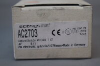 IFM AC2703 AS-Interface Schaltschrankmodul 4DI 4DO T ST E:11 Unused OVP
