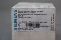 Siemens 8WD4420-0FA Summerelement 24VAC/DC schwarz E01 Unused OVP