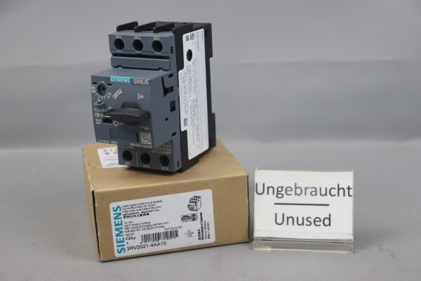 Siemens Sirius 3RV2021-4AA10 Leistungsschalter 10-16A E:03 Unused OVP