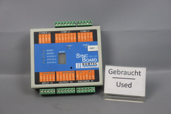 Numtec Sync CPU 1.20 Board Steuerungsbox Used