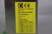 Duplomatic DDC4-15-400/20 Controller 0496303A05 DSP FW: 2.8-400 I/O FW: 5 Used
