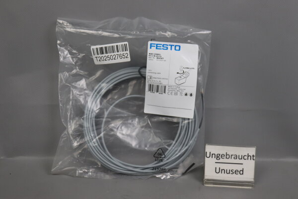 Festo 8047677 Connecting cable NEBV-Z3WA2L-R-E-5-N-LE2-S1 Unused OVP