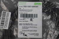 Murr Elektronik 7000-10001-6360300 Valve Plug 24V AC/DC 4A Unused OVP