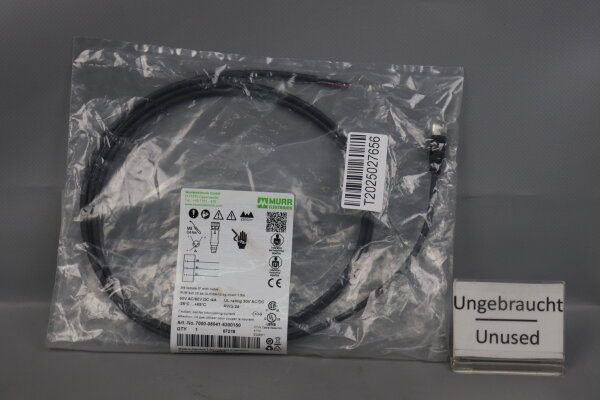 Murr Elektronik 7000-08041-6300150 Steckverbindung 60V 4A Unused OVP