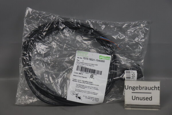Murr Elektronik 7072-18021-7540300 Steckverbindung 12...24V 4A Unused OVP