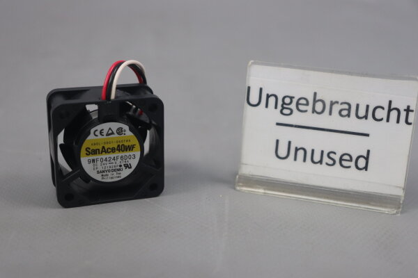 Sanyo Denki SanAce40WF 9WF0424F6D03 L&uuml;fter DC24V 0.076A Unused