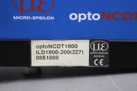 Micro-Epsilon optoNCDT1800 ILD1800-200(227) Laseroptischer Sensor 0851808 Used
