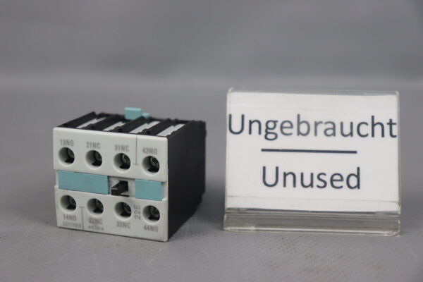 Siemens 3RH1921-1HA22 Sch&uuml;tz E:06 24V 10A Unused