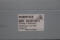 Aventics 553 001 097 0 Luftmengensensor max. 10bar 0-2000NL/min Used