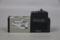 SMC EVK3120-5DO-01F Magnetventil 24V DC 4A Unused