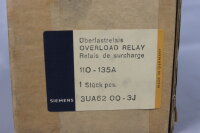 Siemens 3UA62 00-3J &Uuml;berlastrelais 3UA6200-3 110-135A Unused OVP
