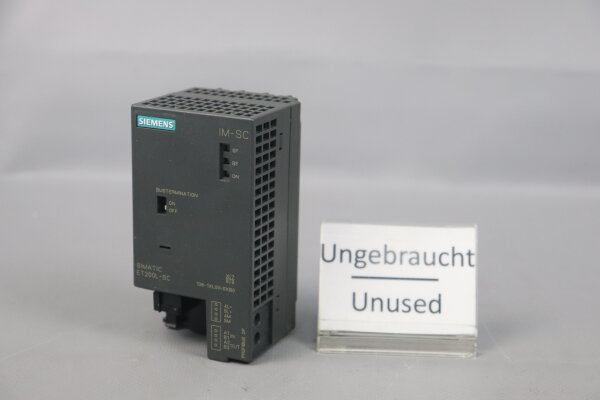 Siemens Simatic S7 6ES7138-1XL00-0XB0 PROFIBUS E:06 0&deg;C...+60&deg;C Unused