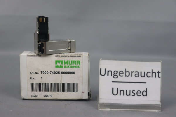 Murr Elektronik 7000-74025-0000000 Heavy Duty Stecker 4-polig Unused OVP