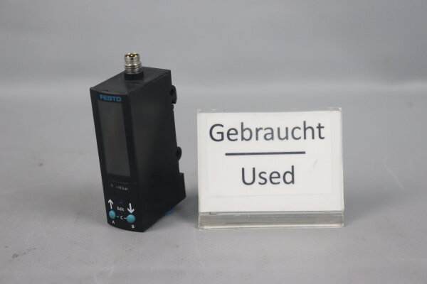 Festo SDE3-D10Z-B-HQ4-2P-M8 Drucksensor 540211 24Vdc Used