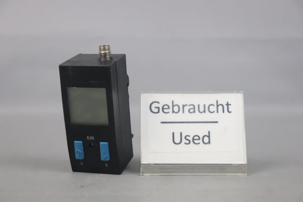 Festo SDE1-D10-G2-WQ4-C-P1-M8 Drucksensor 192766 0...10bar Used