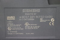 Siemens Simatic S7-300 6ES7 331-1KF02-0AB0 Analog Input Module E:02 Used