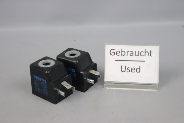 Festo MSW-24 Magnetspule AC24V 50Hz 30/22VA IP65 (2 St&uuml;ck) Used