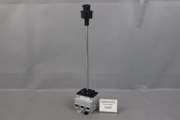 Siemens 3LD2814-0TK53 Haupt-/Not-Aus-Schalter 0211 600V 45kW Used