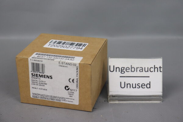 Siemens 6ES7132-4BD30-0AA0 Digital Output E:02 24V 2A Sealed
