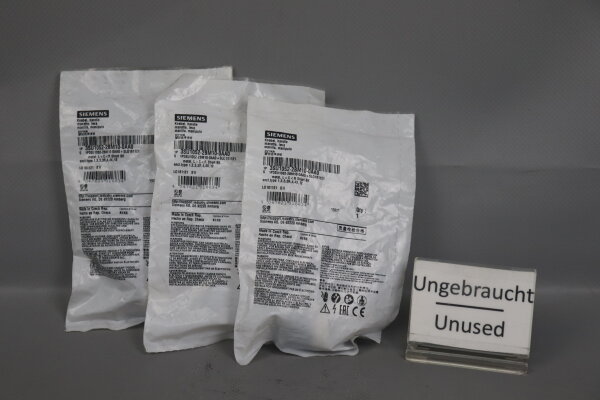 Siemens 3SU1052-2BM10-0AA0 Knebel SLO181121 E:01 (3 St&uuml;ck) Unused OVP