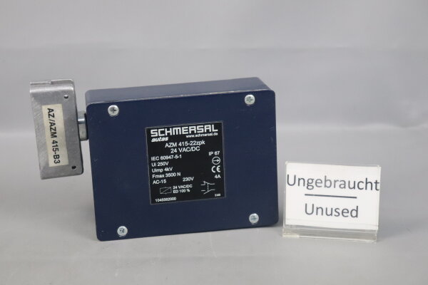 Schmersal AZM 415-22zpk Magnetic safety switch 250V+AZ/AZM 415-B3 Unused