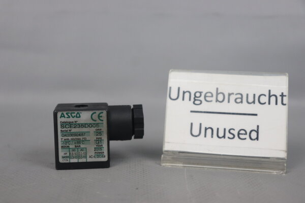 ASCO SCE238D005 Magnetventil -10&deg;C...+85&deg;C 6,9V 10bar Unused