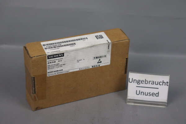 Siemens 6FC5247-0AA06-0AA0 Batterieeinschub mit Batterie+L&uuml;fter Ver.A Sealed