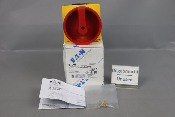 Eaton P3-63/EA/SVB Hauptschalter 031607 50-60Hz 690VAC Unused OVP