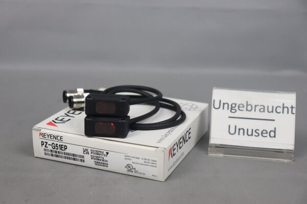 KEYENCE PZ-G51EP Photoelectric Sensor 10-30VDC Unused OVP
