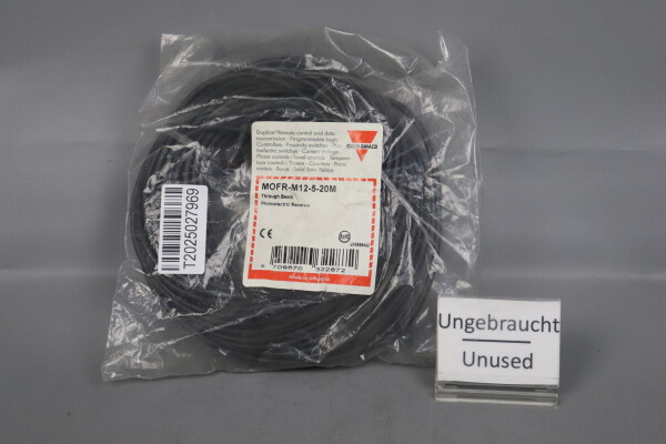 Carlo Gavazzi MOFR-M12-5-20M Photoelectric Receiver Unused OVP