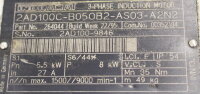 Indramat 2AD100C-B050B2-AS03-A2N2 3-Phase Induction Motor...