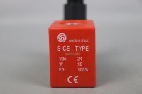 Bosch-Rexroth S-CE TYPE solenoid valve 24VDC 18W Unused