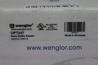 Wenglor OPT247 Retro-Reflex Sensor 18...30VDC 200mA Unused OVP