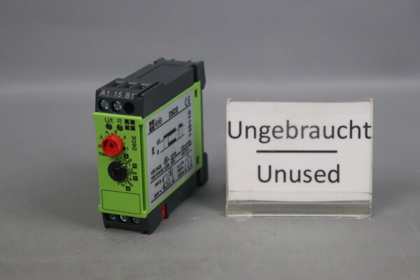 Tele D6DE Time Relay 136110 125Vac 125VA 0.5Nm Unused