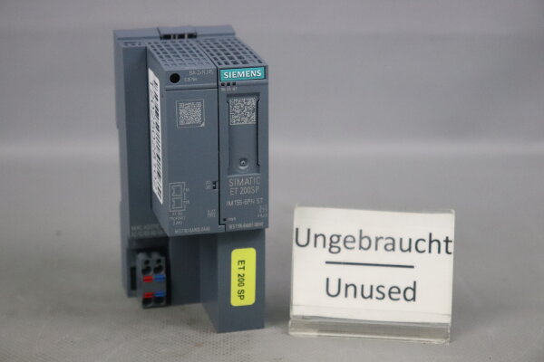 Siemens SIMATIC S7 6ES7155-6AU01-0BN0 Interface Modul 6ES7155-6AU01-0BN0 FS:4 Unused