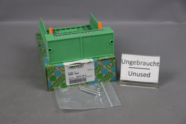 Phoenix Contact SKBI 32/D Steckkartenblock 2261054 V/C:01 Unused OVP