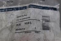 Telemecanique ZCK Y091 Operating Key 059973 Unused OVP